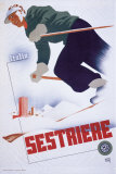 Sestriere Posters by Puppo 