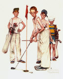 Norman Rockwell - Sporting Boys Prints