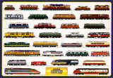 Train Modern Locomotives Poster