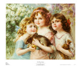 Tres gracias (edición 195) Láminas por Emile Vernon