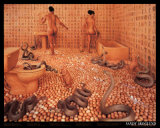 Sur des œufs, 1997 Affiches par Sandy Skoglund