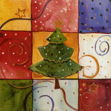 Weihnachtsbaum Kunstdrucke von Carol Robinson