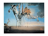 La tentation de Saint-Antoine, 1946 Posters par Salvador Dalí