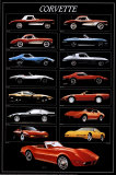 Corvette Chart Print
