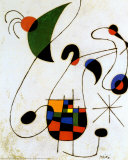 The Melancholic Singer Posters by Joan Miró