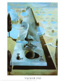 La aparición de la cara de Afrodita Pósters por Salvador Dalí