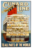 RMS. Aquitania Plakat RMS. Aquitania Plakat