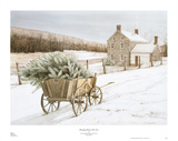Bringing Home The Tree Print by Dan Campanelli
