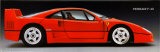 Ferrari F40 Poster