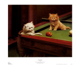 Snookered Poster by George Hughes