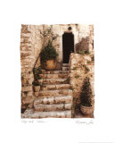 Stufen und Steine (Kleinformat 8 x 10) Kunst von Maureen Love