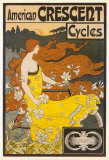 Cycles American Crescent Affiches par Ramsdell 