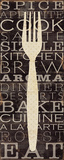 Kitchen Words I Posters