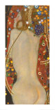 Serpentes d'Água II, c.1907 (detalhe) Pôsters por Gustav Klimt