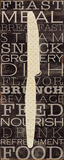Kitchen Words III Poster