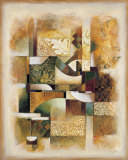 Collage abstracto I Láminas por Jonathan Parsons