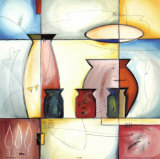 Through a Stained Glass Window I Poster von Alfred Gockel