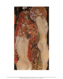 Serpents d'eau II, 1904-07 Affiche par Gustav Klimt
