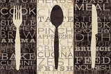 Kitchen Words Trio Posters