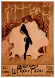 Lucien-Henri Weiluc - Le Frou Frou - Poster Lucien-Henri Weiluc - Le Frou Frou - Poster