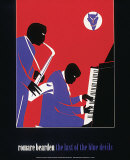Der letzte der blauen Teufel Kunst von Romare Bearden