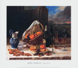 Luncheon Still Life Poster by John F. Francis