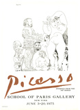 347 Series Etchings Láminas por Pablo Picasso