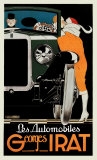Automobiles Georges Irat Poster par René Vincent