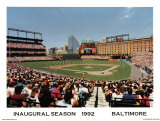 Camden Yards Baltimore Poster by Ira Rosen