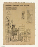 Statue de la Liberté Paris Poster par Yves Poinsot
