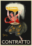 Contratto (edición limitada) Láminas por Leonetto Cappiello