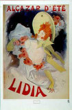 Lidia Affiches par Jules Chéret