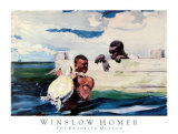 Turtle Pound Posters by Winslow Homer