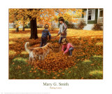 Recogiendo hojas Pósters por Mary G. Smith Recogiendo hojas Pósters por Mary G. Smith
