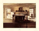 Big Room Print by Andrew Wyeth
