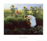 Under the Sunflowers Art by Robert Duncan