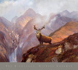 The Highlands Poster by Michael Coleman
