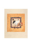 Dancing Crane Posters by Linn Done