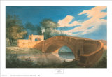 Perspective View of the Bridge with the Gateway Prints by Joseph Gandy