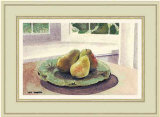 Still Life with Pears in a Sunny Window Print by Mark Hampton Still Life with Pears in a Sunny Window Print by Mark Hampton
