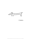 The Dog Posters af Pablo Picasso The Dog Posters af Pablo Picasso