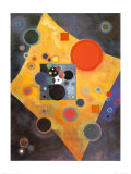 Akzent in Rosa Poster by Wassily Kandinsky
