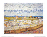 Pêcher en fleurs, Arles 1888 Art par Vincent van Gogh