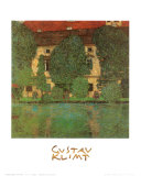 Kammer on Attersee Posters by Gustav Klimt