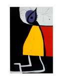 Dona En La Nit Posters par Joan Miró