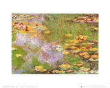 Water Lily Pond at Giverny Poster by Claude Monet