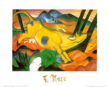 Vaca amarilla, 1911 Lámina por Franz Marc Vaca amarilla, 1911 Lámina por Franz Marc