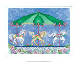 Logan's Carousel Prints by Marnie Bishop Elmer