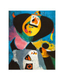 Portrait n° 1 Poster par Joan Miró