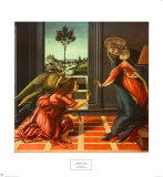 Annonciation Posters par Sandro Botticelli